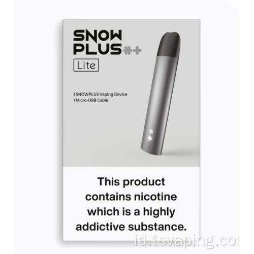 Rasa populer sekali pakai vape snowplus vape kit grosir